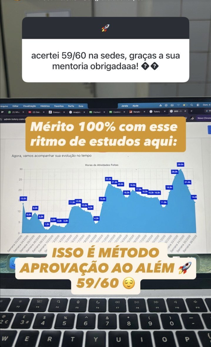 Aluno acertou 59 de 60 questões na prova da SEDES